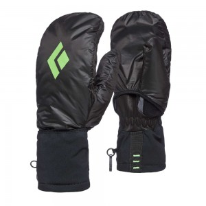 Black Men's Black Diamond Cirque Hybrid Gloves | AE552836