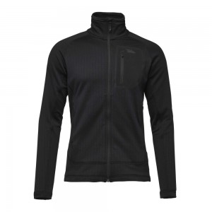 Black Men's Black Diamond Factor Jackets | NK167082