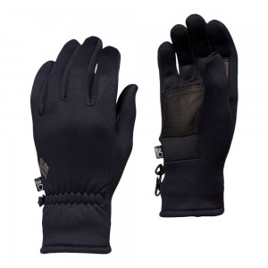 Black Men's Black Diamond Heavyweight Screentap Gloves | PN449276