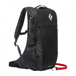 Black Men's Black Diamond JetForce Pro 10L Avalanche Airbag Backpacks | YR973755