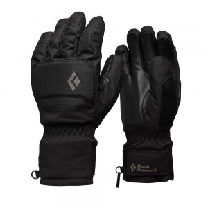 Black Men's Black Diamond Mission Gloves | BW679520