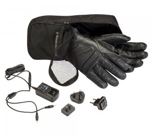 Black Men's Black Diamond SOLANO HEATED WALL CHARGER KIT Gloves | LQ821385