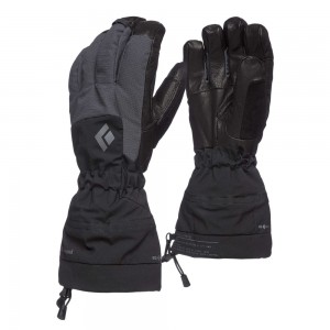 Black Men's Black Diamond Soloist Gloves | EU529069