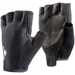 Black Men's Black Diamond Trail Gloves | YJ008587