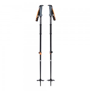 Black Men's Black Diamond Traverse Whippet Ready 2 Ski Poles | TJ463244