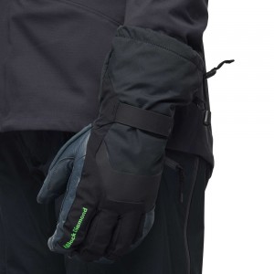 Black Women's Black Diamond Enforcer Gloves | GI153634