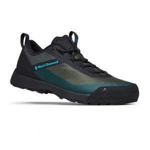 Black Women's Black Diamond Mission LT 2.0 Approach Shoes | AA733144