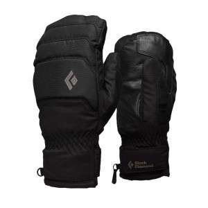 Black Women's Black Diamond Mission MX Mittens | AB631193