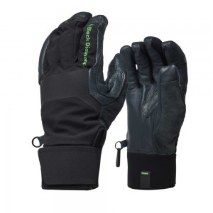 Black Women's Black Diamond Terminator Gloves | YV188223