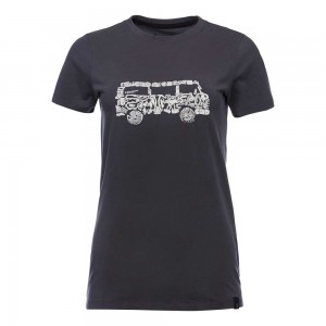 Black Women's Black Diamond Vantastic T Shirts | KH943121