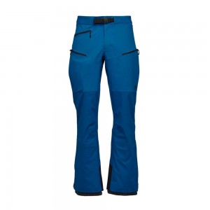 Blue Men's Black Diamond Dawn Patrol Hybrid Pants | UP075768