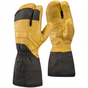 Brown Men's Black Diamond Guide Finger Gloves | GV028901