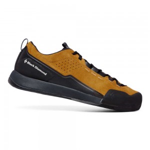 Brown Men's Black Diamond Technician Leather Approach Shoes | UI540780