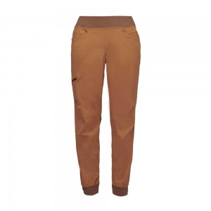 Brown Women's Black Diamond Technician Jogger Pants | XD275559