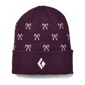 Burgundy Men's Black Diamond BD Gear Beanie | PN770913