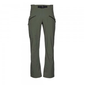 Green Men's Black Diamond Recon Stretch Ski Pants | KO691551