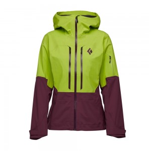 Green Women's Black Diamond Recon LT Shell Jackets | DI288304