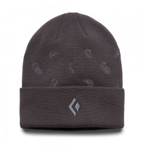 Grey Men's Black Diamond BD Gear Beanie | RI609414