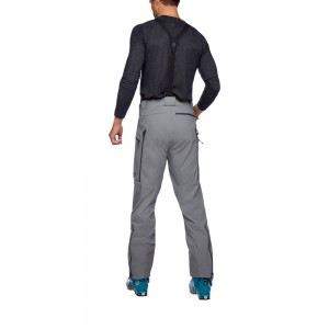 Grey Men's Black Diamond Dawn Patrol Pants | OO143856