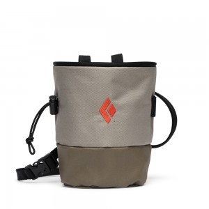 Grey Men's Black Diamond Mojo Zip Chalk Bucket Bags | RT782436