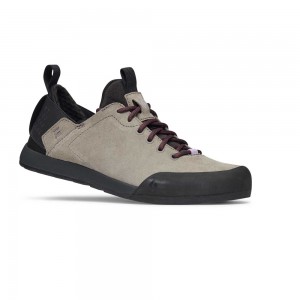 Grey Men's Black Diamond Session Suede Sneakers | JQ528042