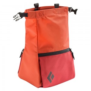 Orange Men's Black Diamond Mondo Chalk Bags | KO221954