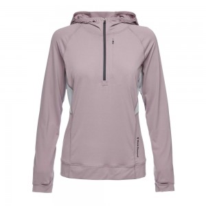 Pink Women's Black Diamond Alpenglow Pro Hoodie | ZA751996