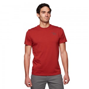 Red Men's Black Diamond Desert To Mountain T Shirts | FN979084