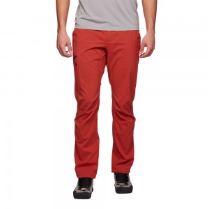 Red Men's Black Diamond Technician Alpine Pants | MR901302