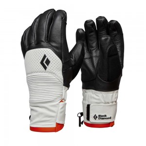 White Men's Black Diamond Impulse Gloves | QH133417