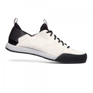 White Men's Black Diamond Session Suede Sneakers | MG219957