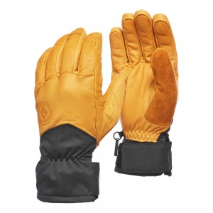 Yellow Women's Black Diamond Tour Gloves | ML564834