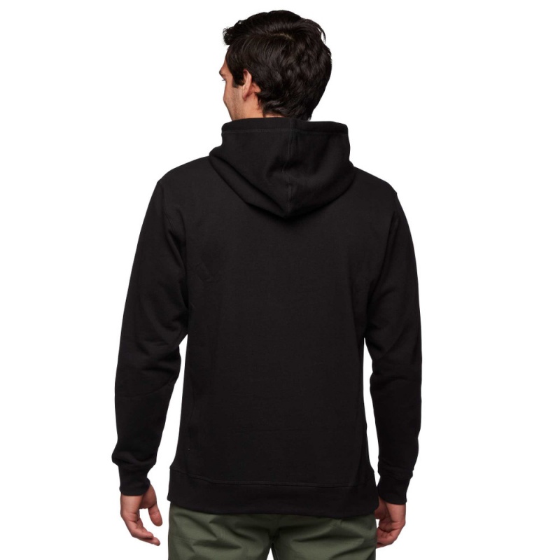 Black Men's Black Diamond Chalked Up Hoodie | YD658412