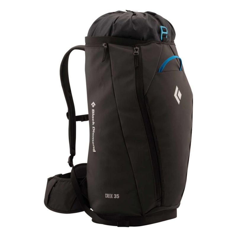 Black Men's Black Diamond Creek 35 Backpacks | NL072506