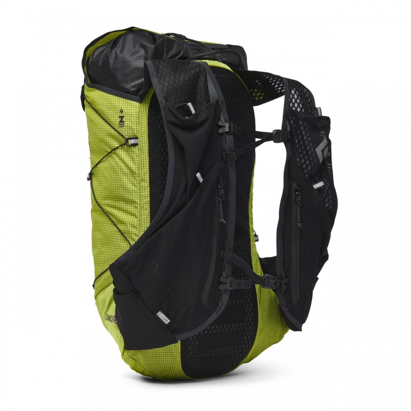 Black Men's Black Diamond Distance 22 Backpacks | XB565812