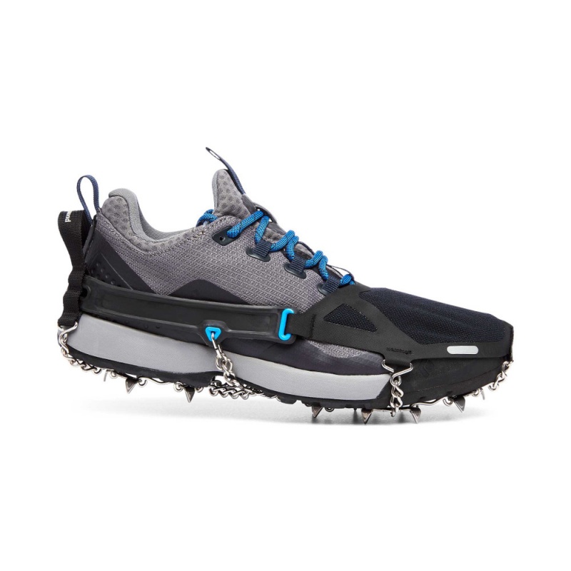 Black Men's Black Diamond Distance Spike Traction Device Hiking Shoes | WS712094