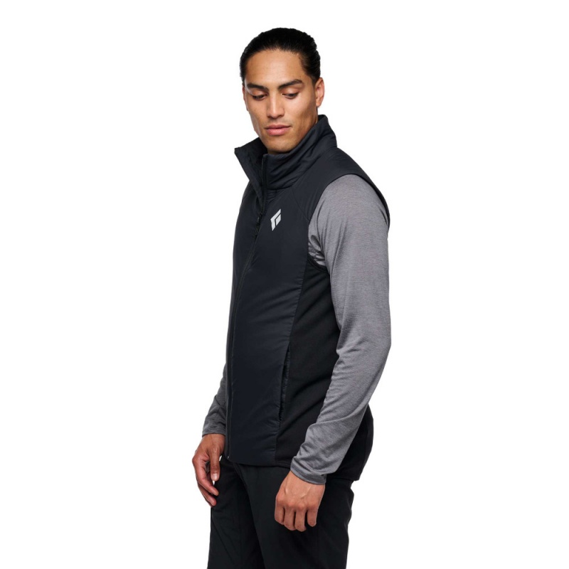 Black Men's Black Diamond First Light Hybrid Vest | HY195082