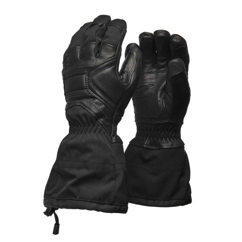 Black Men\'s Black Diamond Guide Gloves | NF430928