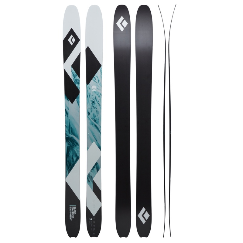 Black Men's Black Diamond Helio Carbon 115 2nd Skis | PO343407