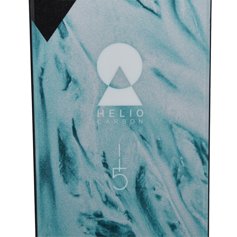 Black Men's Black Diamond Helio Carbon 115 2nd Skis | PO343407