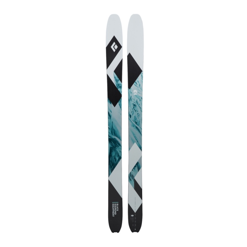 Black Men\'s Black Diamond Helio Carbon 115 2nd Skis | PO343407