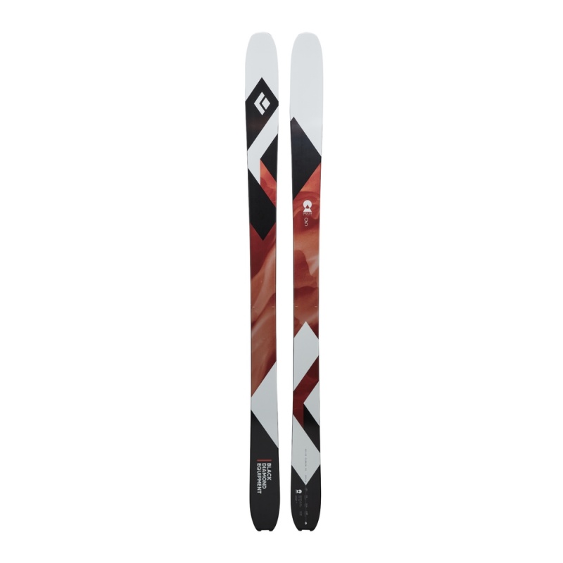 Black Men's Black Diamond Helio Carbon 95 2nd Skis | ZT262578