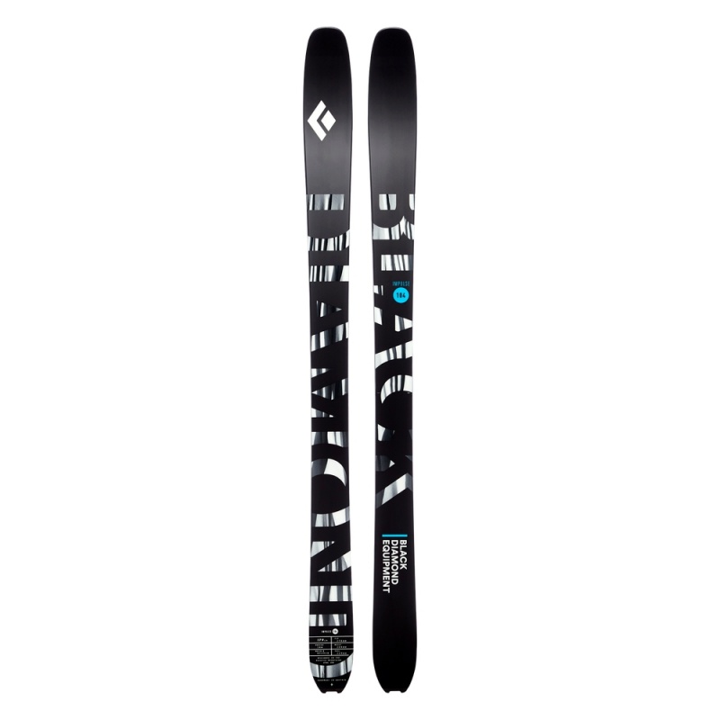 Black Men's Black Diamond Impulse 104 2nds Skis | TV579398