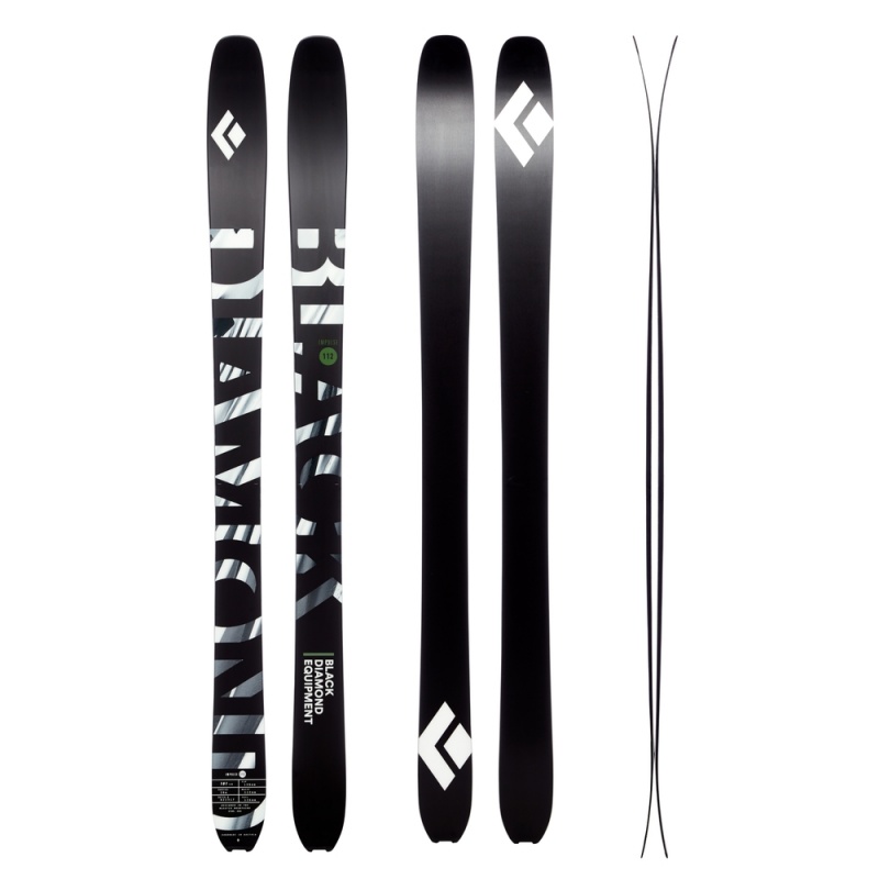 Black Men\'s Black Diamond Impulse 112 2nd Skis | AO134212