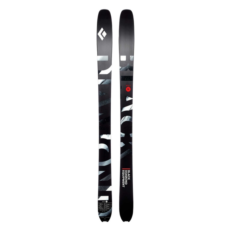 Black Men's Black Diamond Impulse 98 Skis | PS455262