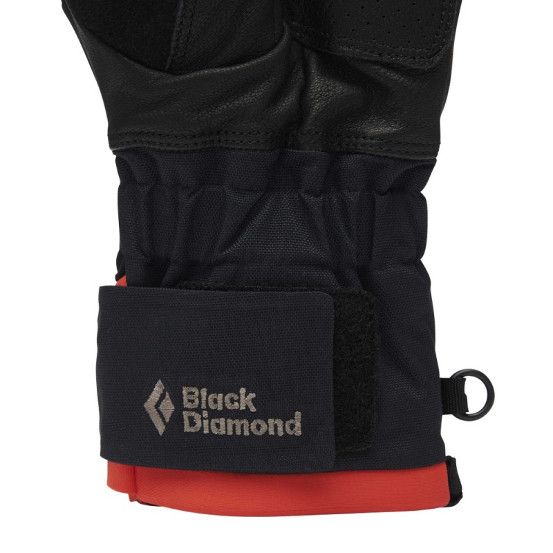 Black Men's Black Diamond Impulse Gloves | UV765238