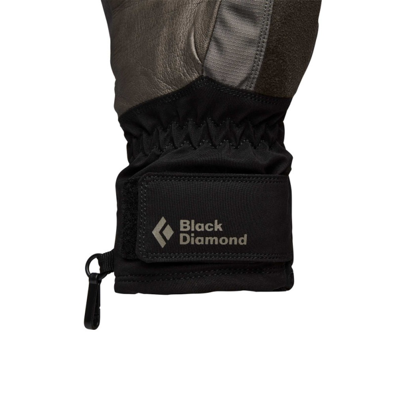 Black Men's Black Diamond Mission Gloves | IE731459