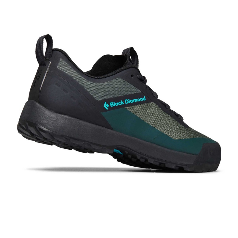 Black Men's Black Diamond Mission LT 2.0 Approach Shoes | AJ082901