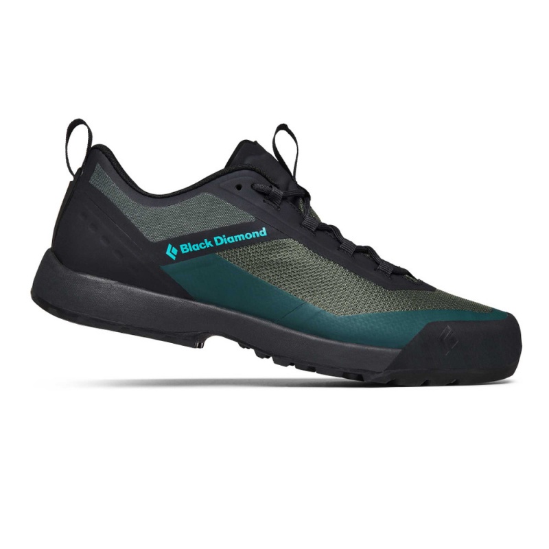 Black Men's Black Diamond Mission LT 2.0 Approach Shoes | AJ082901