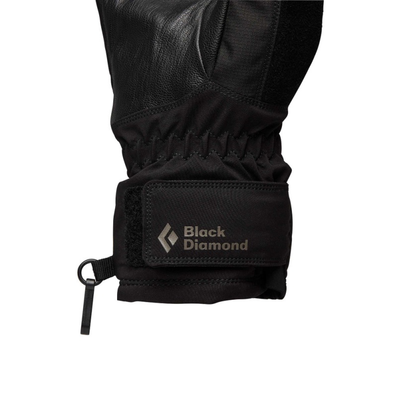 Black Men's Black Diamond Mission LT Gloves | IM419057